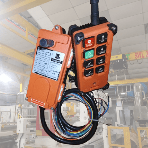 Jual telecrane type : F21-E1 RX milton berkualitas dan bergaransi hanya di cv.blatindoputra utama