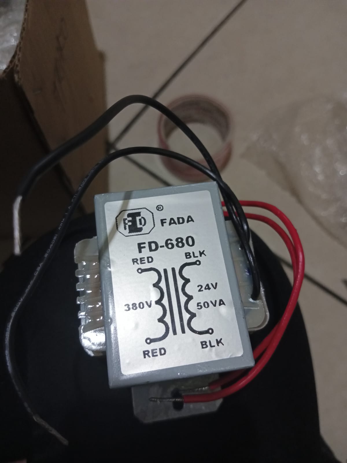 Jual trafo milton 680 TYPE 380-24V (50VA) berkualitas hanya di cv.blatindoputra utama