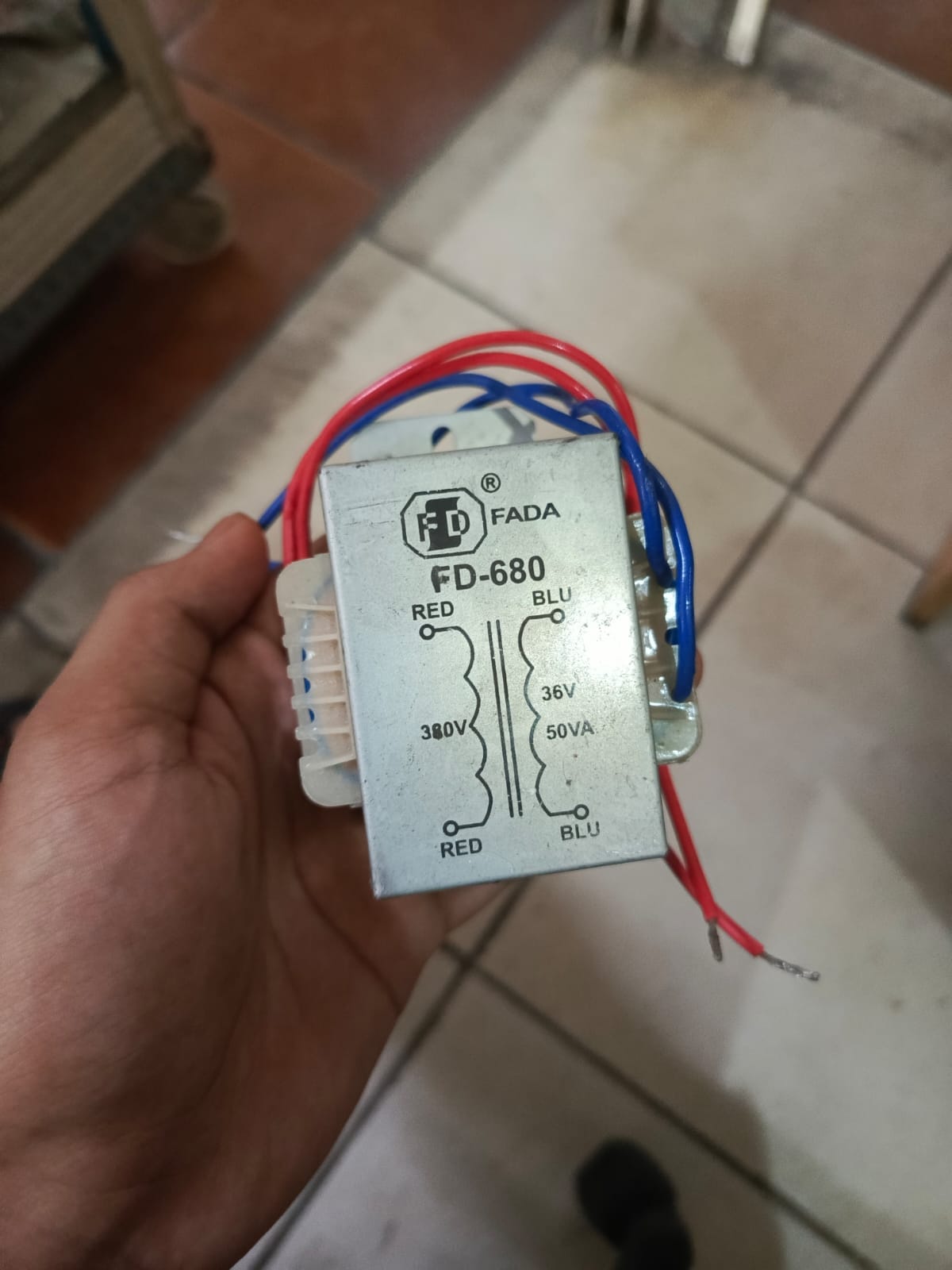 Jual trafo milton 680 TYPE 380-36V (50VA) berkualitas hanya di cv.blatindoputra utama