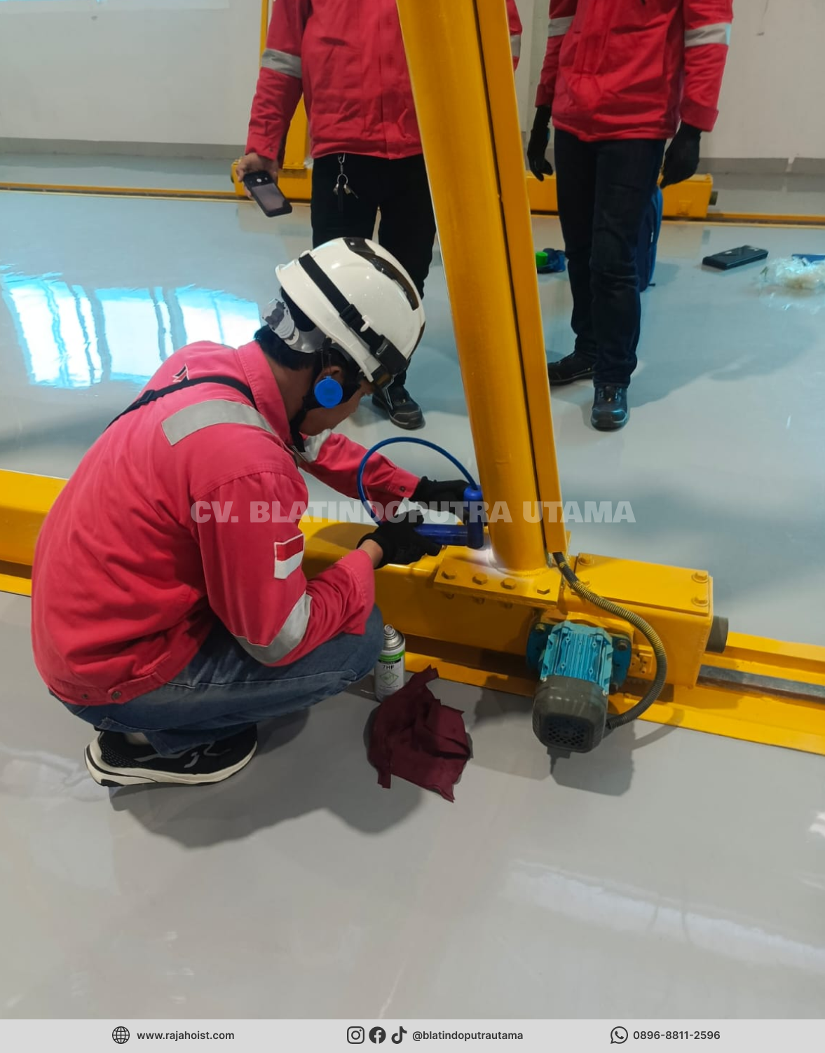 Gantry Crane 2 Ton PT. Hyundaesikmo Global Indonesia - foto 3