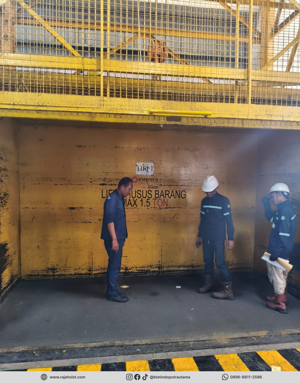 Cargo Lift 2 Ton Gudang Tangerang - foto 2