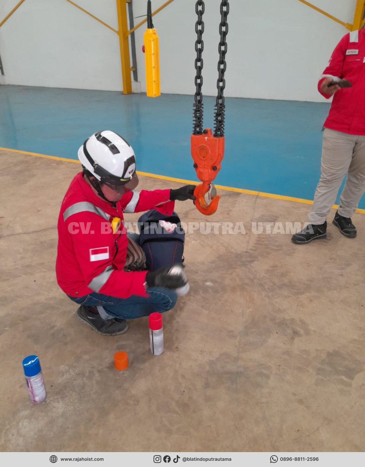 Overhead Crane 5 Ton PT Newkc Drilling Services - foto 3