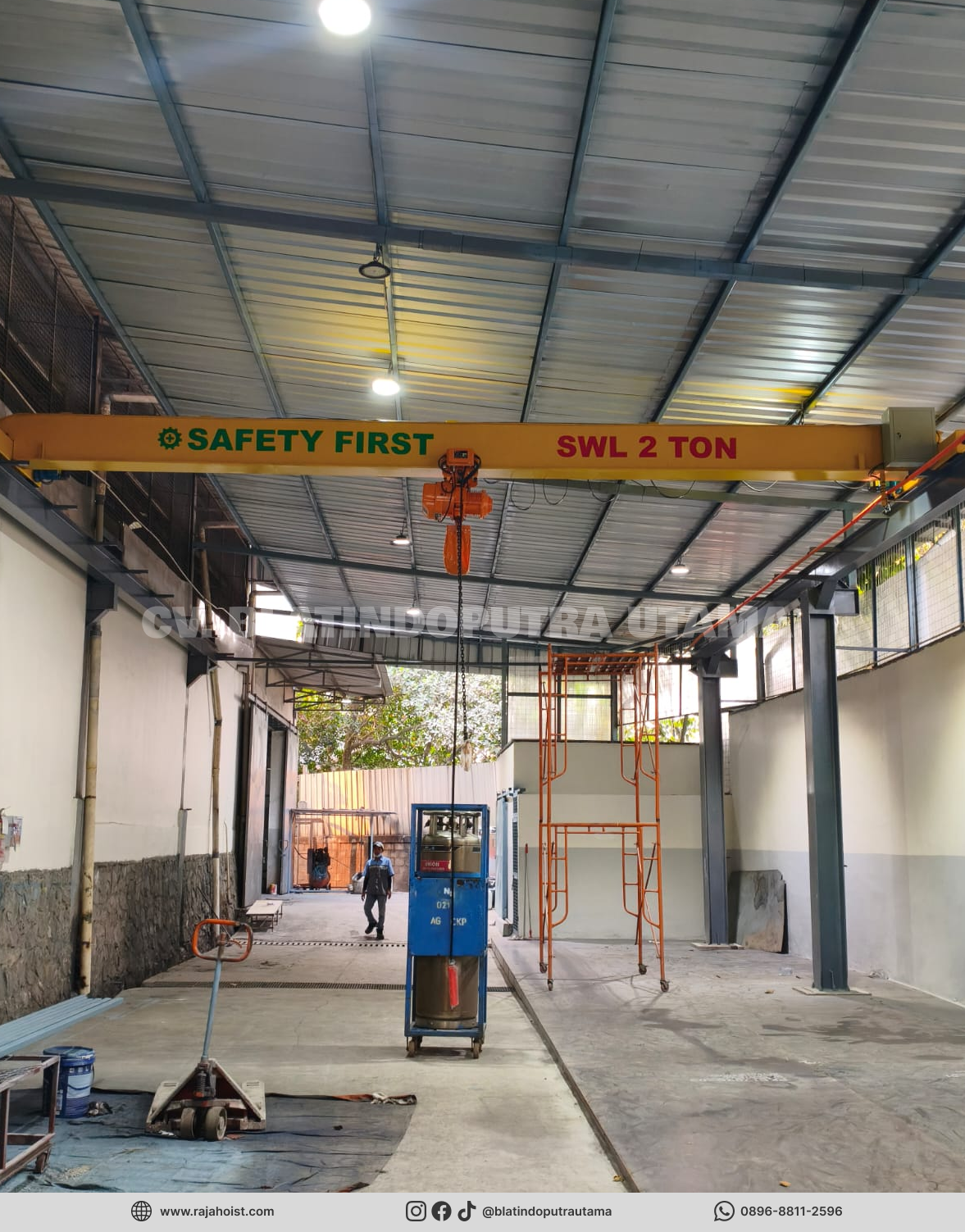 Overhead Crane 2 Ton PT Kukdong - foto 1