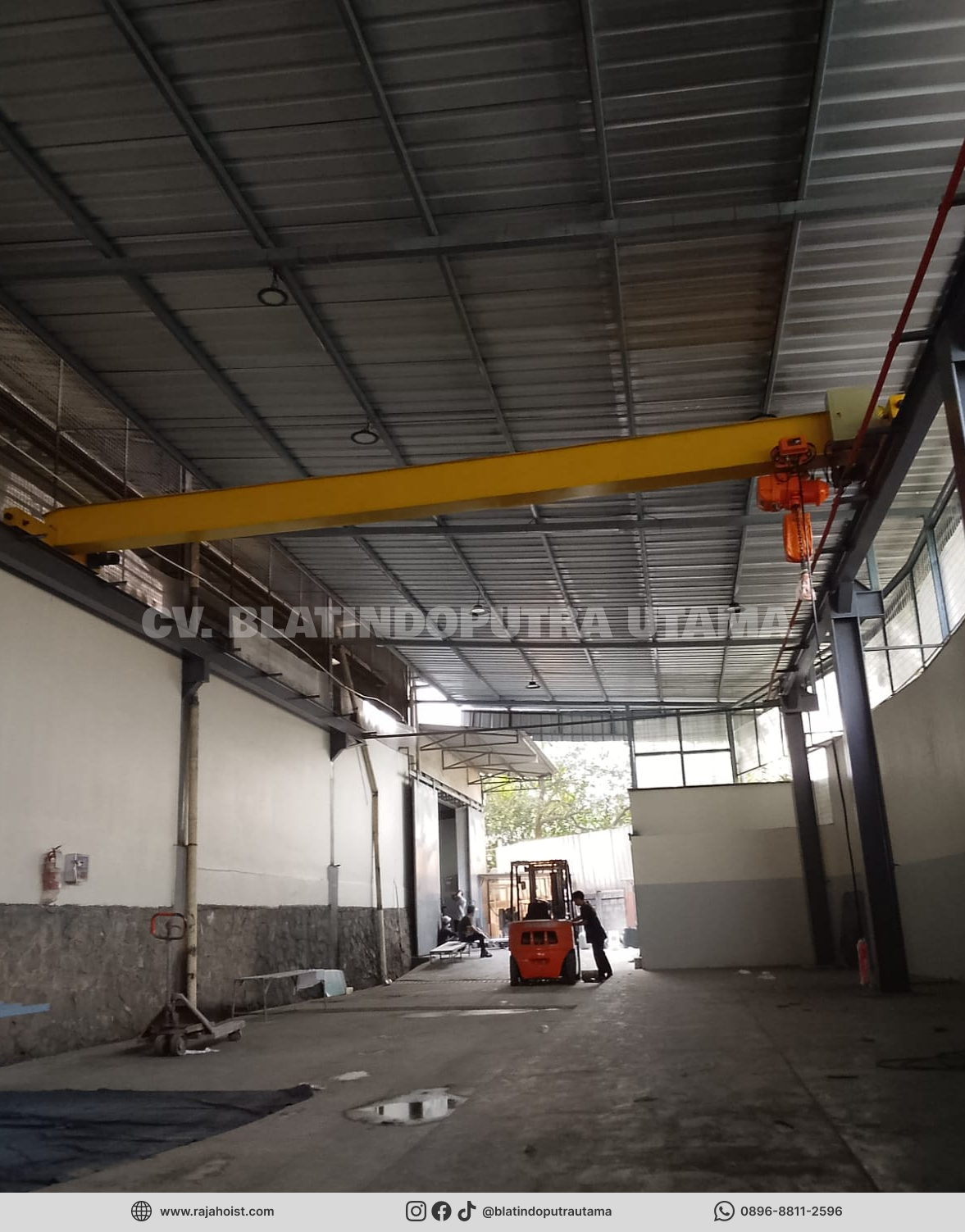 Overhead Crane 2 Ton PT Kukdong - foto 2