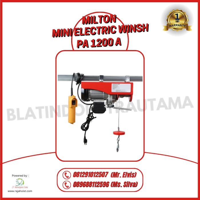 Mini Electric Winch 1200 A