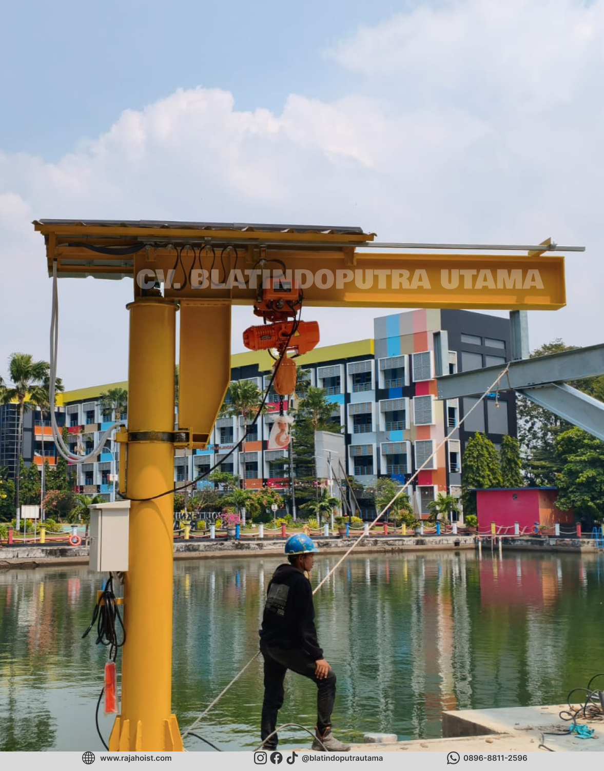 Jib Crane PT. TEKNO MULTI UTAMA - foto 1